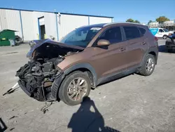 Salvage cars for sale at Tulsa, OK auction: 2016 Hyundai Tucson Limited