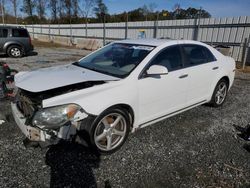 Salvage cars for sale at Spartanburg, SC auction: 2012 Chevrolet Malibu 1LT