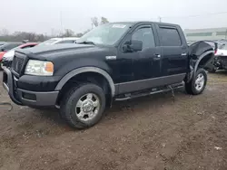 Salvage cars for sale at Chicago Heights, IL auction: 2005 Ford F150 Supercrew