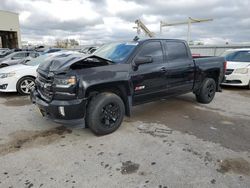 Salvage cars for sale from Copart Kansas City, KS: 2016 Chevrolet Silverado K1500 LTZ