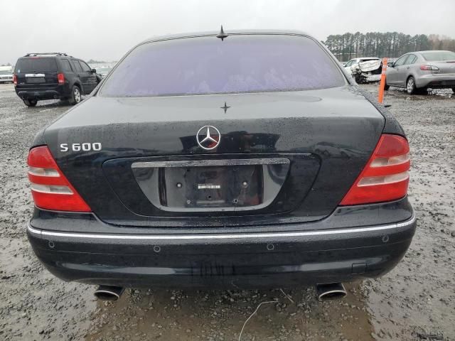 2002 Mercedes-Benz S 600