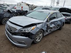 Salvage cars for sale at Elgin, IL auction: 2015 Hyundai Sonata SE