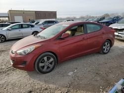 Salvage cars for sale at Kansas City, KS auction: 2011 Hyundai Elantra GLS