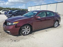 Salvage cars for sale from Copart Apopka, FL: 2013 Acura TL Tech