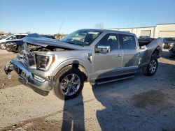 Salvage cars for sale at Kansas City, KS auction: 2021 Ford F150 Supercrew