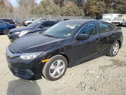 Honda salvage cars for sale: 2017 Honda Civic LX