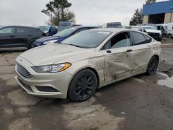 Ford Fusion Vehiculos salvage en venta: 2017 Ford Fusion SE