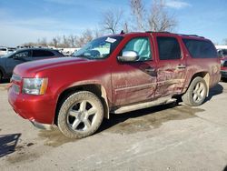 Salvage cars for sale from Copart Bridgeton, MO: 2012 Chevrolet Suburban K1500 LTZ