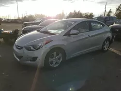 Salvage cars for sale at Denver, CO auction: 2013 Hyundai Elantra GLS