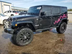 Salvage cars for sale at Harleyville, SC auction: 2012 Jeep Wrangler Unlimited Sahara