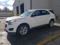 Salvage cars for sale at Rogersville, MO auction: 2016 Chevrolet Equinox LS