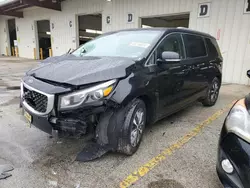 KIA salvage cars for sale: 2018 KIA Sedona EX