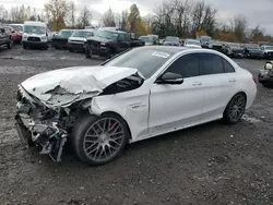 Lots with Bids for sale at auction: 2017 Mercedes-Benz C 63 AMG-S