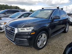 Salvage cars for sale at Apopka, FL auction: 2018 Audi Q5 Premium Plus