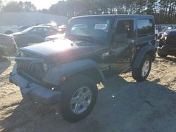 Salvage cars for sale at Seaford, DE auction: 2013 Jeep Wrangler Sport