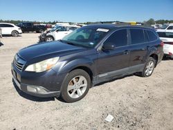 Salvage cars for sale at Houston, TX auction: 2011 Subaru Outback 2.5I Limited