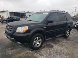 Honda salvage cars for sale: 2007 Honda Pilot EX