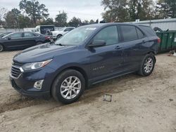 Chevrolet salvage cars for sale: 2018 Chevrolet Equinox LS