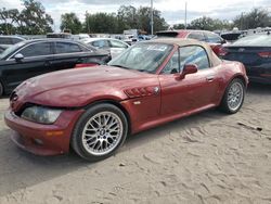 Salvage cars for sale from Copart Riverview, FL: 2000 BMW Z3 2.8