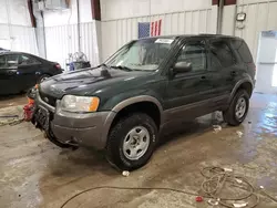 Ford salvage cars for sale: 2003 Ford Escape XLT