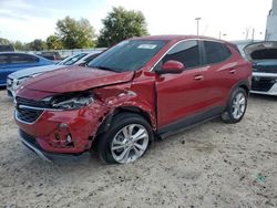 Buick Encore salvage cars for sale: 2021 Buick Encore GX Preferred