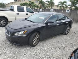 Nissan salvage cars for sale: 2014 Nissan Maxima S