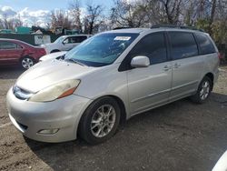 Salvage cars for sale at Baltimore, MD auction: 2006 Toyota Sienna XLE