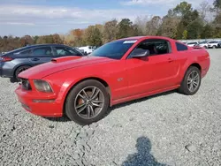 Ford Mustang GT salvage cars for sale: 2007 Ford Mustang GT