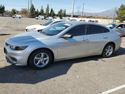 Chevrolet salvage cars for sale: 2016 Chevrolet Malibu LS