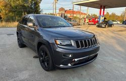 Salvage cars for sale at Greenwell Springs, LA auction: 2016 Jeep Grand Cherokee Overland