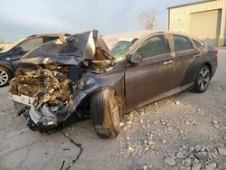 Salvage cars for sale at Kansas City, KS auction: 2019 Honda Accord Touring