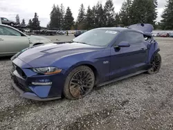 Ford Vehiculos salvage en venta: 2018 Ford Mustang GT