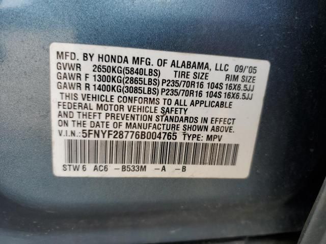 2006 Honda Pilot EX