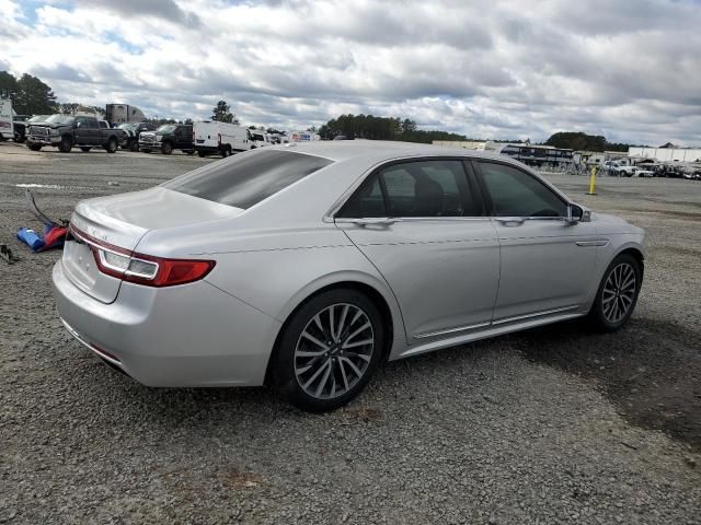 2017 Lincoln Continental Select