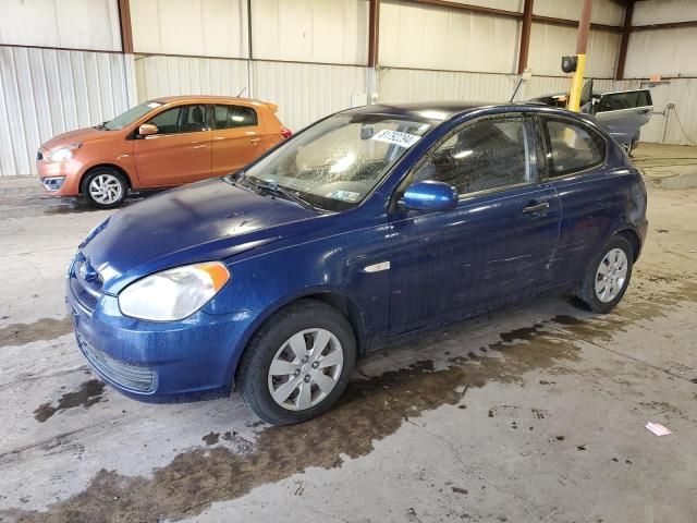 2010 Hyundai Accent Blue