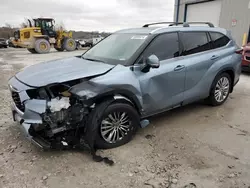 Salvage cars for sale at Cahokia Heights, IL auction: 2024 Toyota Highlander Hybrid Limited