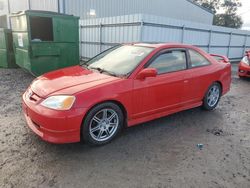 Honda salvage cars for sale: 2002 Honda Civic EX