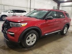 Ford salvage cars for sale: 2022 Ford Explorer XLT