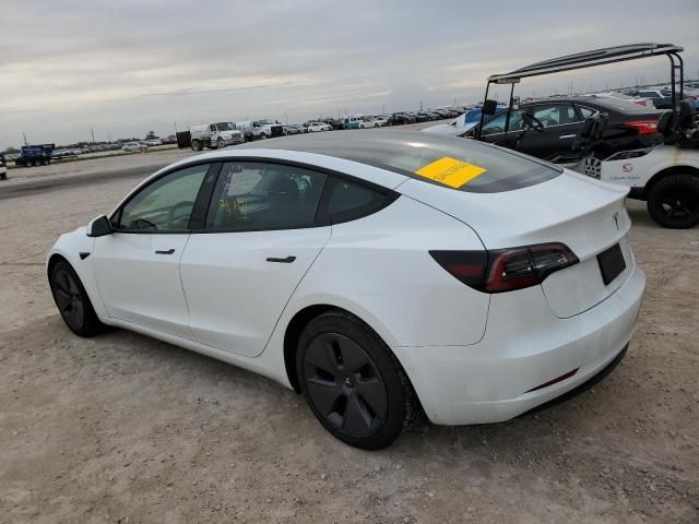 2022 Tesla Model 3