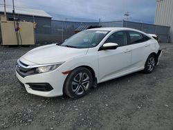 Salvage cars for sale at Elmsdale, NS auction: 2016 Honda Civic LX