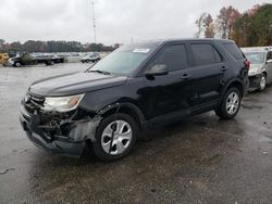 Ford Vehiculos salvage en venta: 2017 Ford Explorer Police Interceptor