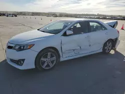 Salvage cars for sale at Grand Prairie, TX auction: 2013 Toyota Camry L