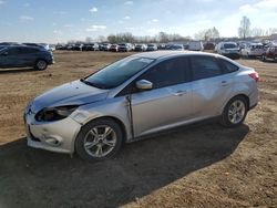 Salvage cars for sale from Copart Davison, MI: 2014 Ford Focus SE