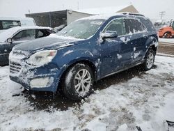 Salvage cars for sale at Brighton, CO auction: 2017 Chevrolet Equinox LT