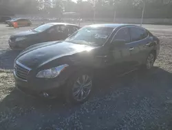 Salvage cars for sale at Ellenwood, GA auction: 2013 Infiniti M37