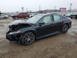 Salvage cars for sale from Copart Chicago Heights, IL: 2021 Toyota Camry SE