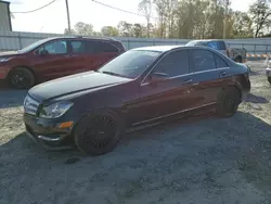 Mercedes-Benz salvage cars for sale: 2013 Mercedes-Benz C 300 4matic