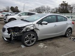 Salvage cars for sale at Moraine, OH auction: 2016 KIA Forte EX