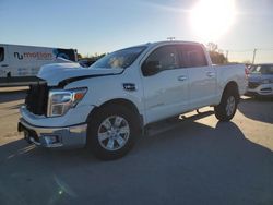 Salvage cars for sale at Wilmer, TX auction: 2017 Nissan Titan S