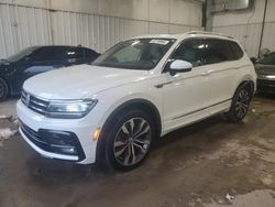 Salvage cars for sale at Franklin, WI auction: 2020 Volkswagen Tiguan SEL Premium R-Line